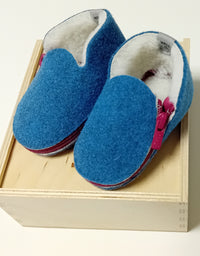 Home Moccassin Eskimo in lana
