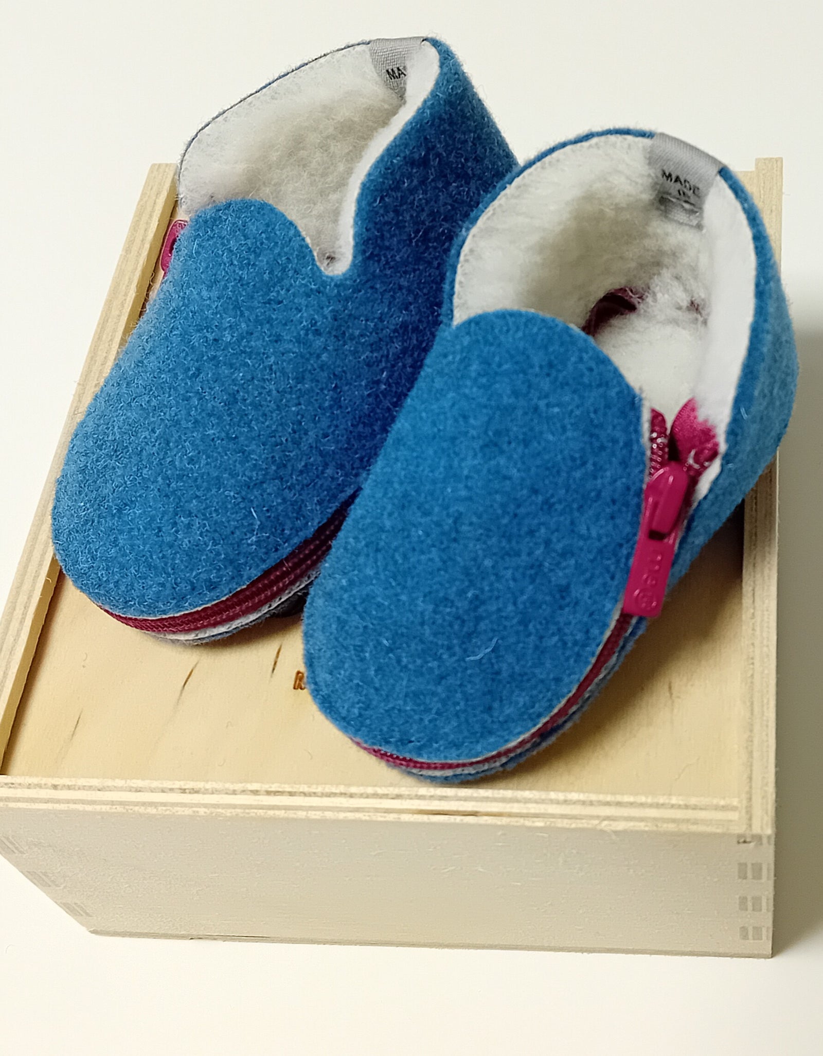 Home Moccassin Eskimo in lana