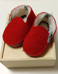 Home Moccassin Eskimo in lana
