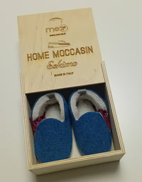 Home Moccassin Eskimo in lana
