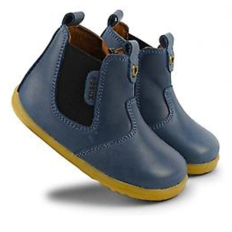 Stivaletto Step-up Jodphur Bobux Blu scuro